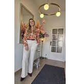 Smashed Lemon 25571-BLOUSE-MULTI RED