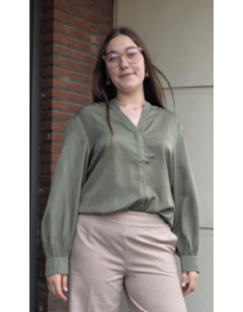 Smashed Lemon 25611-BLOUSE-KAKI