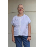 POMME ROUGE PARIS WIT T SHIRT C8013