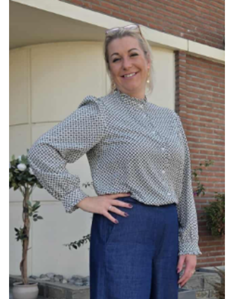 C'est Beau la Vie! 66CB2CH307-CHEMISE-ECRU