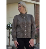 C'est Beau la Vie! 66CB2CH203-CHEMISE-DARK OLIVE