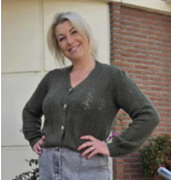Julie Guerlande 66JG2GI000-GILET-VERT KAKI