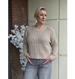YES-ZEE 01M082-MAGLIA GIROCOLLO RELAXED-BEIGE