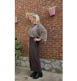 JUST WOMAN BY MATTEO BIBIANA B505 SKIRT BROWN