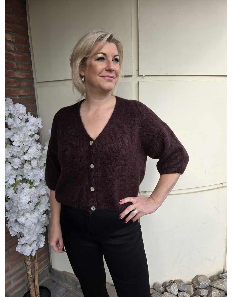 Bellita KINA-CARDIGAN-CHOCO