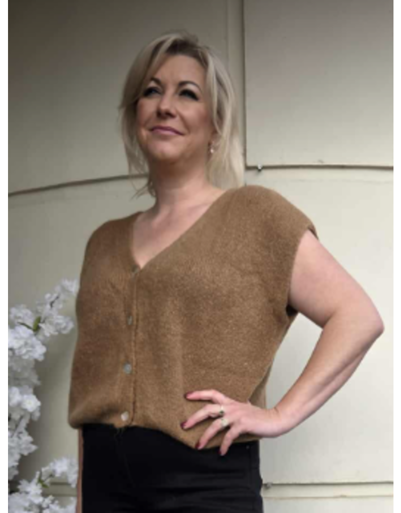 Bellita KAPARA-CARDIGAN-TABACCO