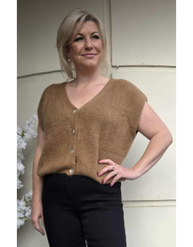 Bellita KAPARA-CARDIGAN-TABACCO