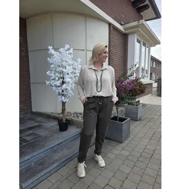 C'MELODIE SKU5469-BLOUSE-BEIGE