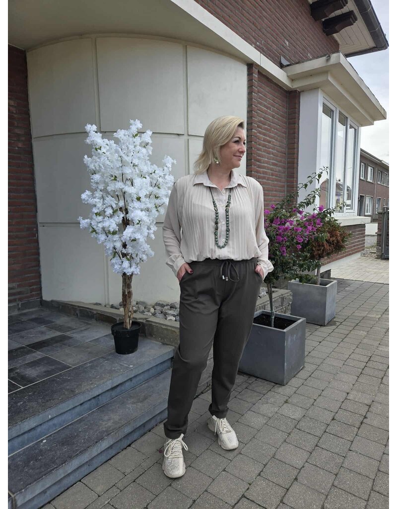 C'MELODIE SKU5469-BLOUSE-BEIGE