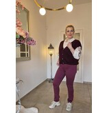 Julie Guerlande 66JG2PS002-PANTALON-GRENAT