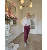 Julie Guerlande 66JG2PS002-PANTALON-GRENAT