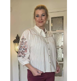 Julie Guerlande 66JG2CH102-CHEMISE-CREME