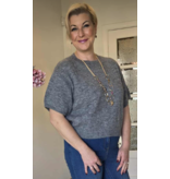 C'est Beau la Vie! 66CB2PU105-PULL-GRIS FONCE