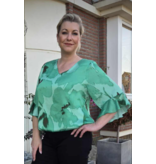AMAGIA GINETTE-T-SHIRT-GROEN