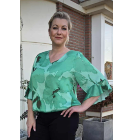 AMAGIA GINETTE-T-SHIRT-GROEN