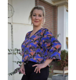 AMAGIA PISSENLIT-T-SHIRT-BLUE ROYAL