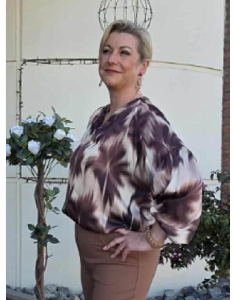 AMAGIA DAPHNE-T-SHIRT-CHOCO