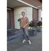 AMAGIA JASMIN-CARDIGAN-CAMEL