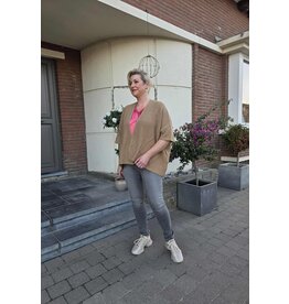 AMAGIA JASMIN-CARDIGAN-CAMEL