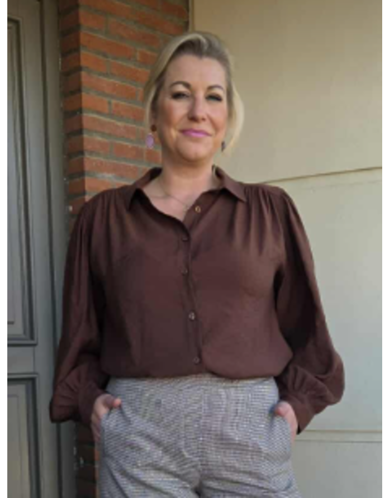 Bellita BALACE-BLOUSE-CHOCO