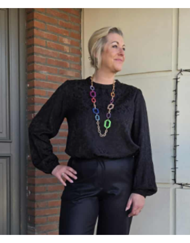 Smashed Lemon 256708-BLOUSE-BLACK