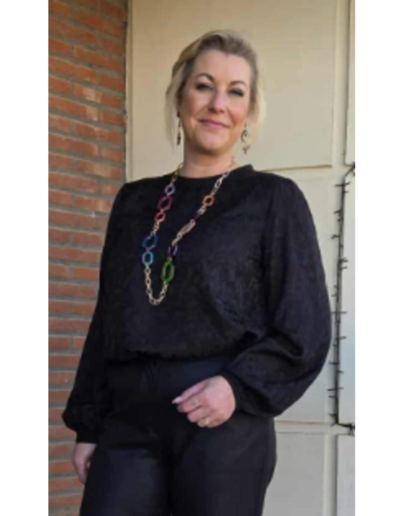 Smashed Lemon 256708-BLOUSE-BLACK