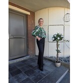 Smashed Lemon 25678-BLOUSE-GREEN MULTICOLOR