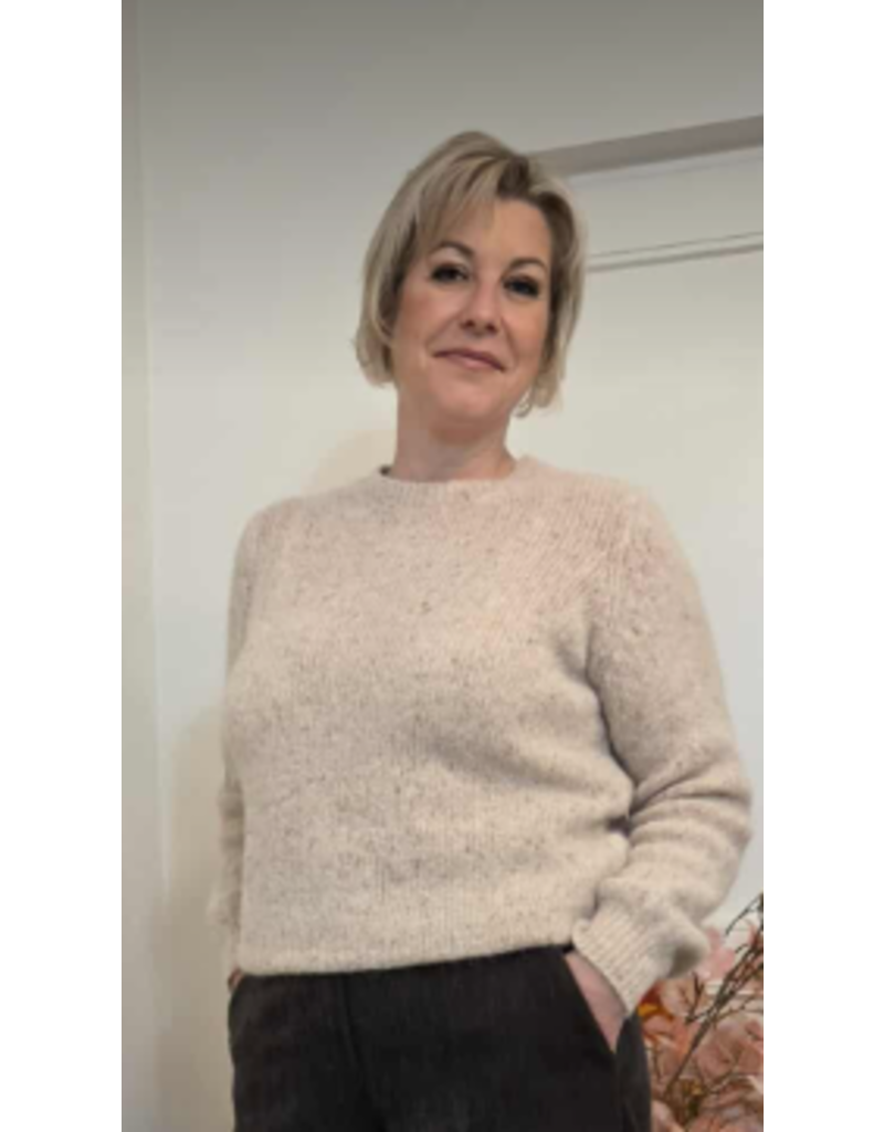 Julie Guerlande 66JG2PU501-PULL-BEIGE/ROSE