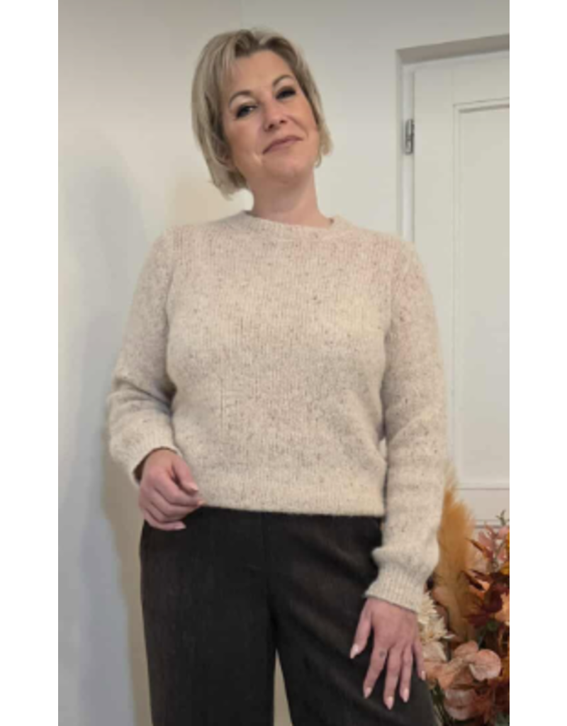 Julie Guerlande 66JG2PU501-PULL-BEIGE/ROSE