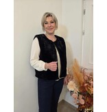 C'est Beau la Vie! 64CB2VE200-GILET-NOIR