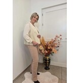 C'est Beau la Vie! 66JG2PS510-BROEK-BEIGE ROSE