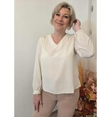Julie Guerlande 66JG3CH401-BLOUSE-ECRU