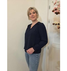 Julie Guerlande 66JG2CH401-BLOUSE-MARINE