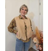 C'est Beau la Vie! 66CB2GI804-GILET-BEIGE