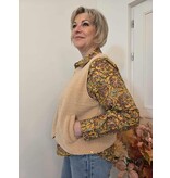 C'est Beau la Vie! 66CB2GI804-GILET-BEIGE