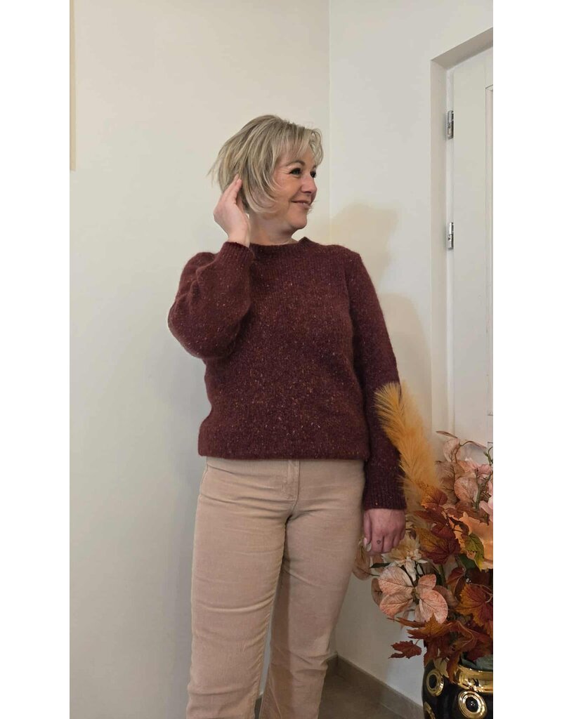 Julie Guerlande 66JG2PU501-PULL-GRENAT