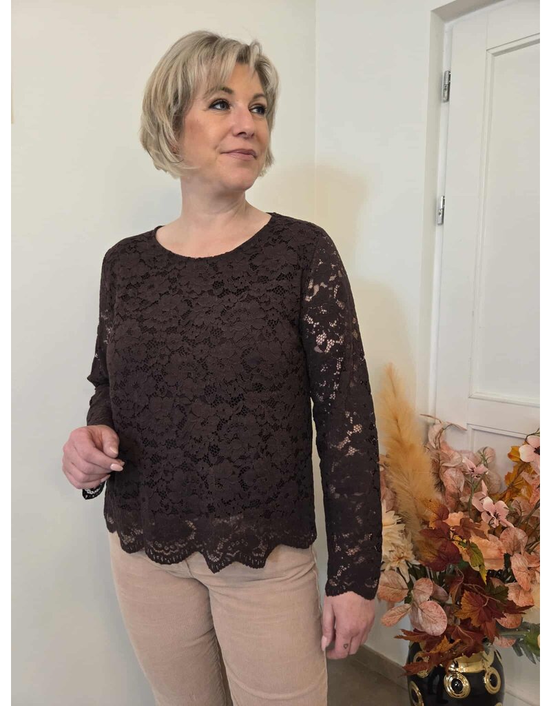 Bellita BARINAL-BLOUSE-CHOCO