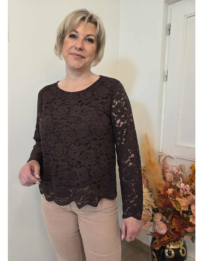 Bellita BARINAL-BLOUSE-CHOCO