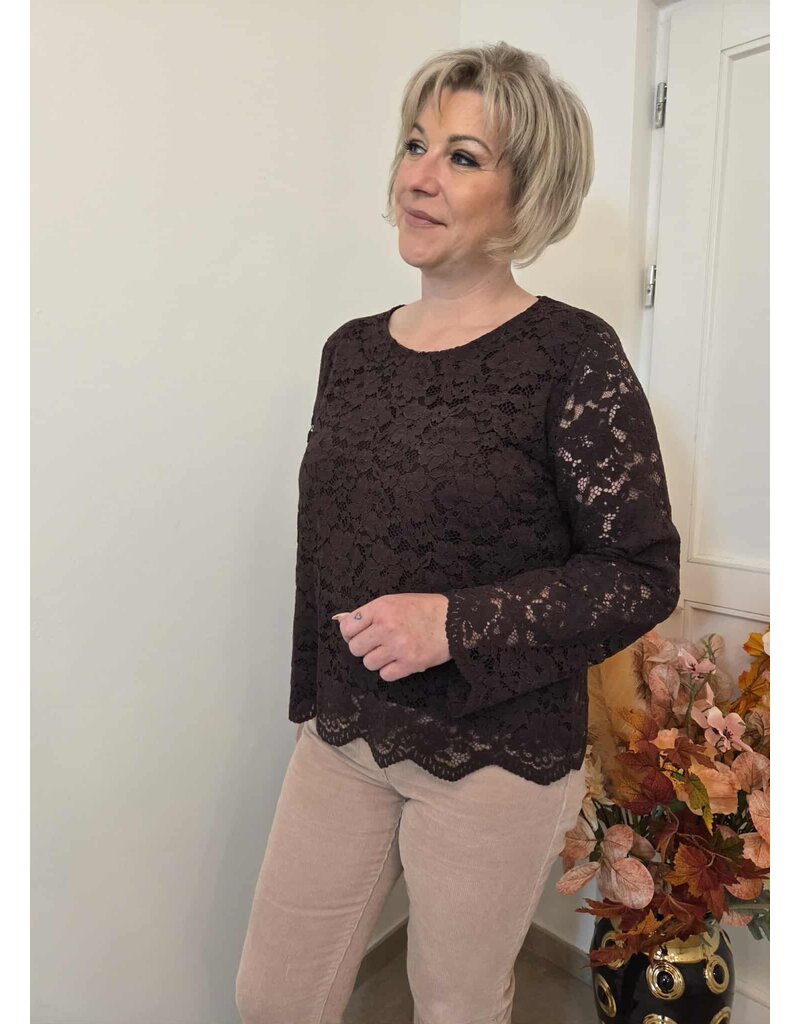 Bellita BARINAL-BLOUSE-CHOCO