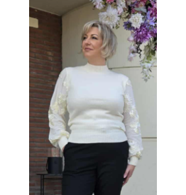 ARTIGLI ACMA002806-MAGLIA RICAMATE-AVORIO