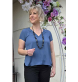 ARTIGLI ACBL003143-BLUSA SCOLLO-POLVERE