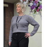 ARTIGLI ACMA002840-MAGLIA COSTINE-GRIGIO LUREX