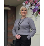 ARTIGLI ACMA002840-MAGLIA COSTINE-GRIGIO LUREX