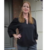 ARTIGLI ACBL003488-BLUSA SCOLLO-NERO