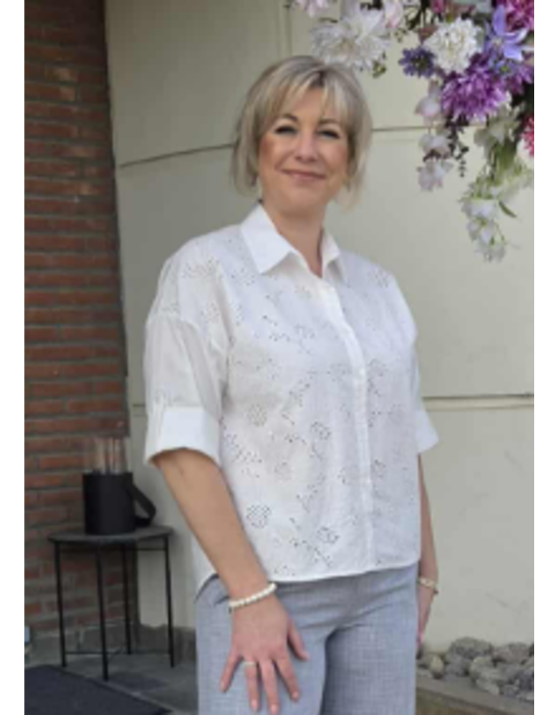 Bellita BELLIS-BLOUSE-WHITE