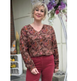C'est Beau la Vie! 66CB2CH505-CHEMISE-MULTI BROWN