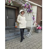 ARTIGLI ACCP002935-CAPPOTTO TRAPUNTATO-AVORIO