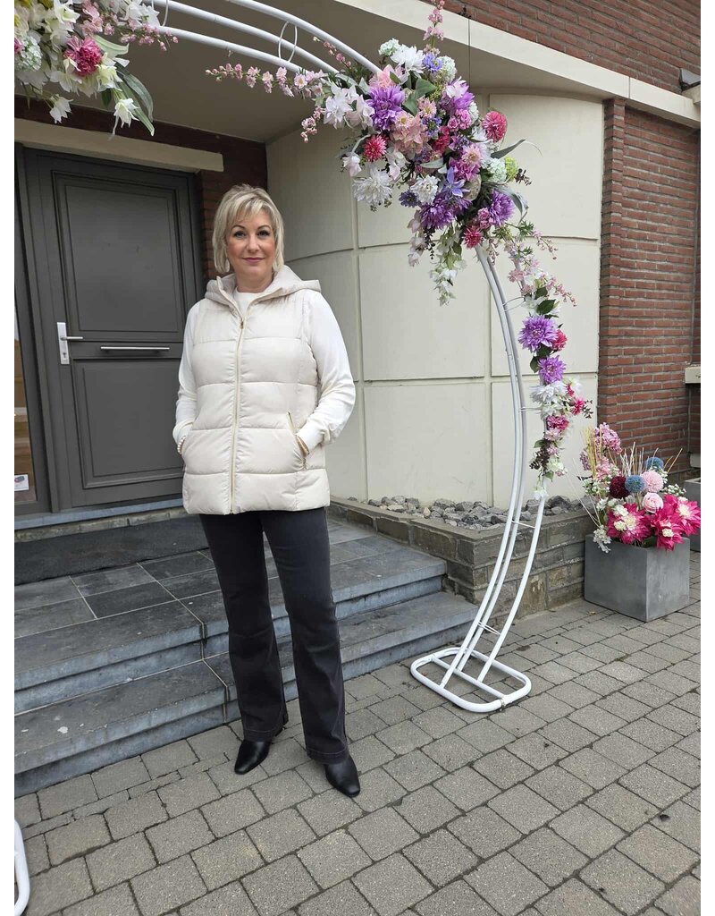 ARTIGLI ACCP002935-CAPPOTTO TRAPUNTATO-AVORIO