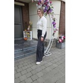 Toxik L21285-JEANS WIDE LEG-ZWART