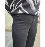 Toxik H2662-JEANS GROTE ZAKKEN-ZWART